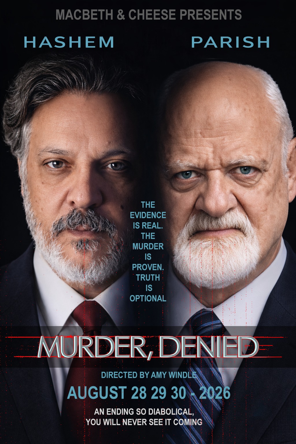 Murder, Denied poster
