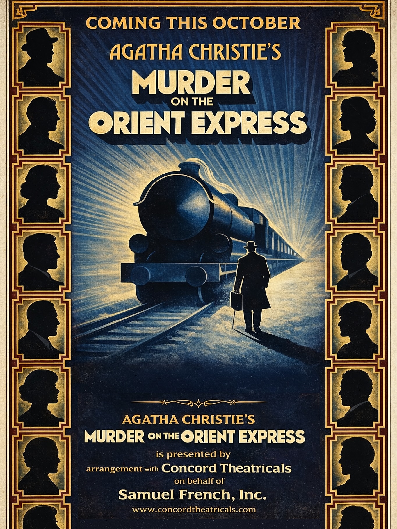 Murder on the Orient Express poster