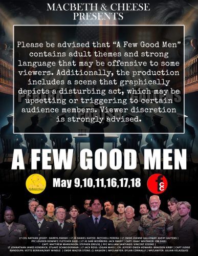 FEW GOOD MEN | MacBeth & Cheese