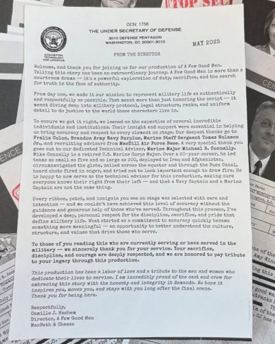 FEW GOOD MEN | MacBeth & Cheese